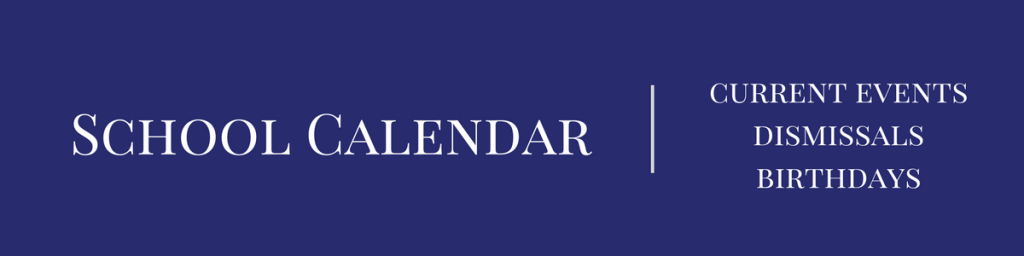 School Calendar The Academy Of St Louis