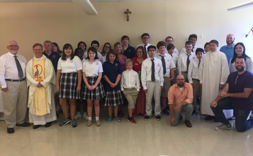 Academy of St. Louis Observes Catholic Schools Week